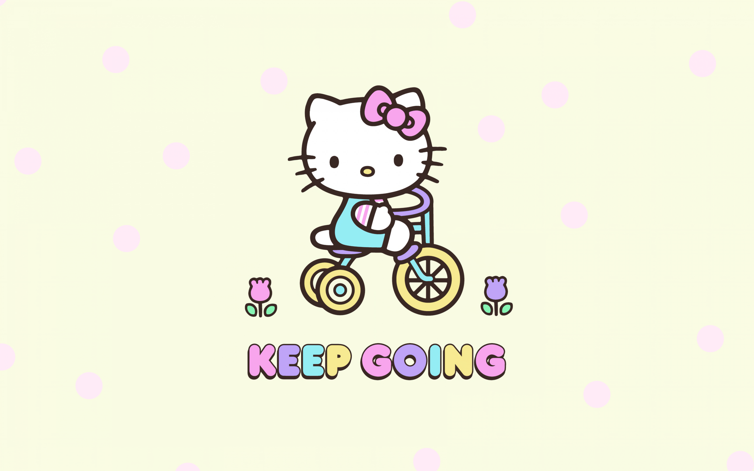 2880x1800 Be Positive Sanrio Wallpaper, Desktop