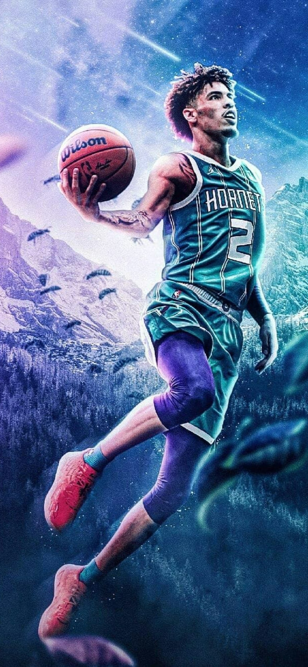 1180x2560 Best LaMelo Ball iPhone Wallpaper [ HQ ], Phone