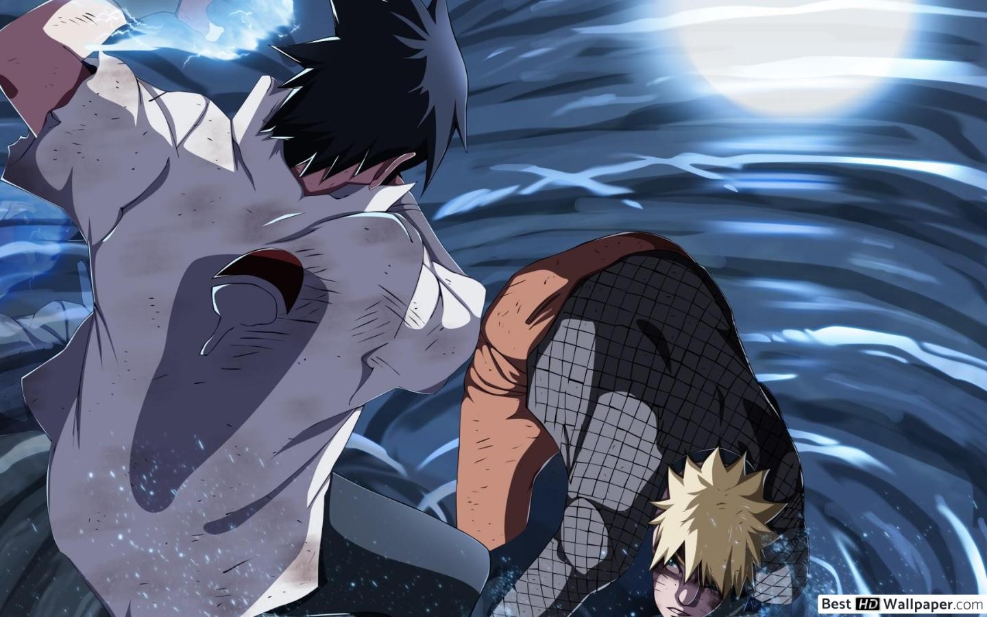 1440x900 Naruto Shippuden Uzumaki, Sasuke Uchiha Fight HD wallpaper download, Desktop