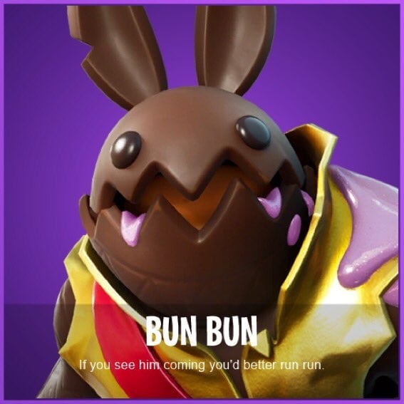 570x570 Bun Bun Fortnite wallpaper, Phone