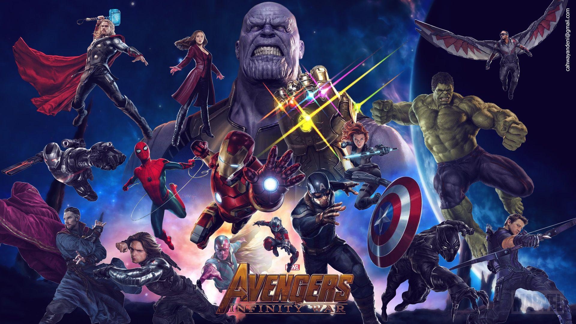 1920x1080 Avengers Infinity War 2018 Movie Superheroes Wallpaper, Desktop