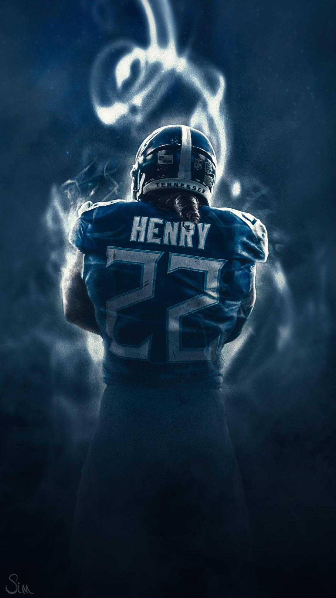 1110x1970 Derrick Henry Wallpaper, Phone