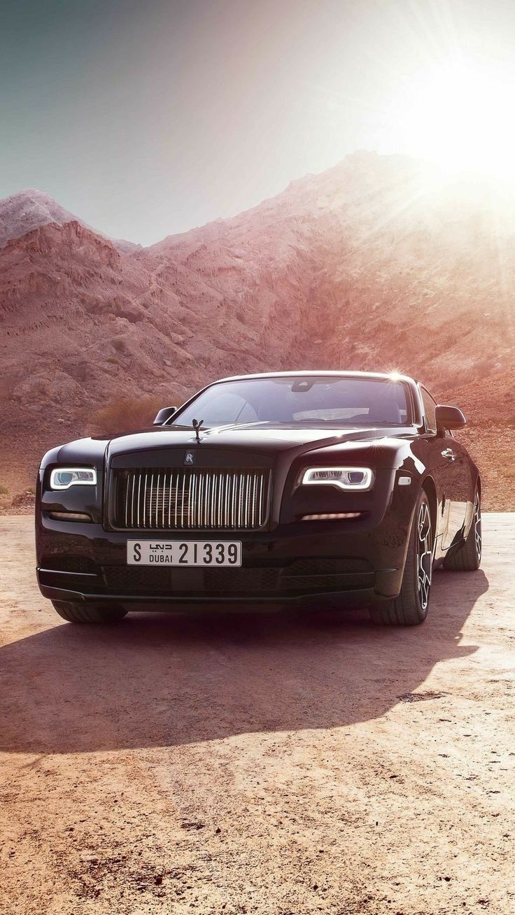 740x1310 Car. Black Car 4K Mobile Wallpaper HD. Luxury cars rolls royce, Rolls royce, Rolls royce wraith, Phone