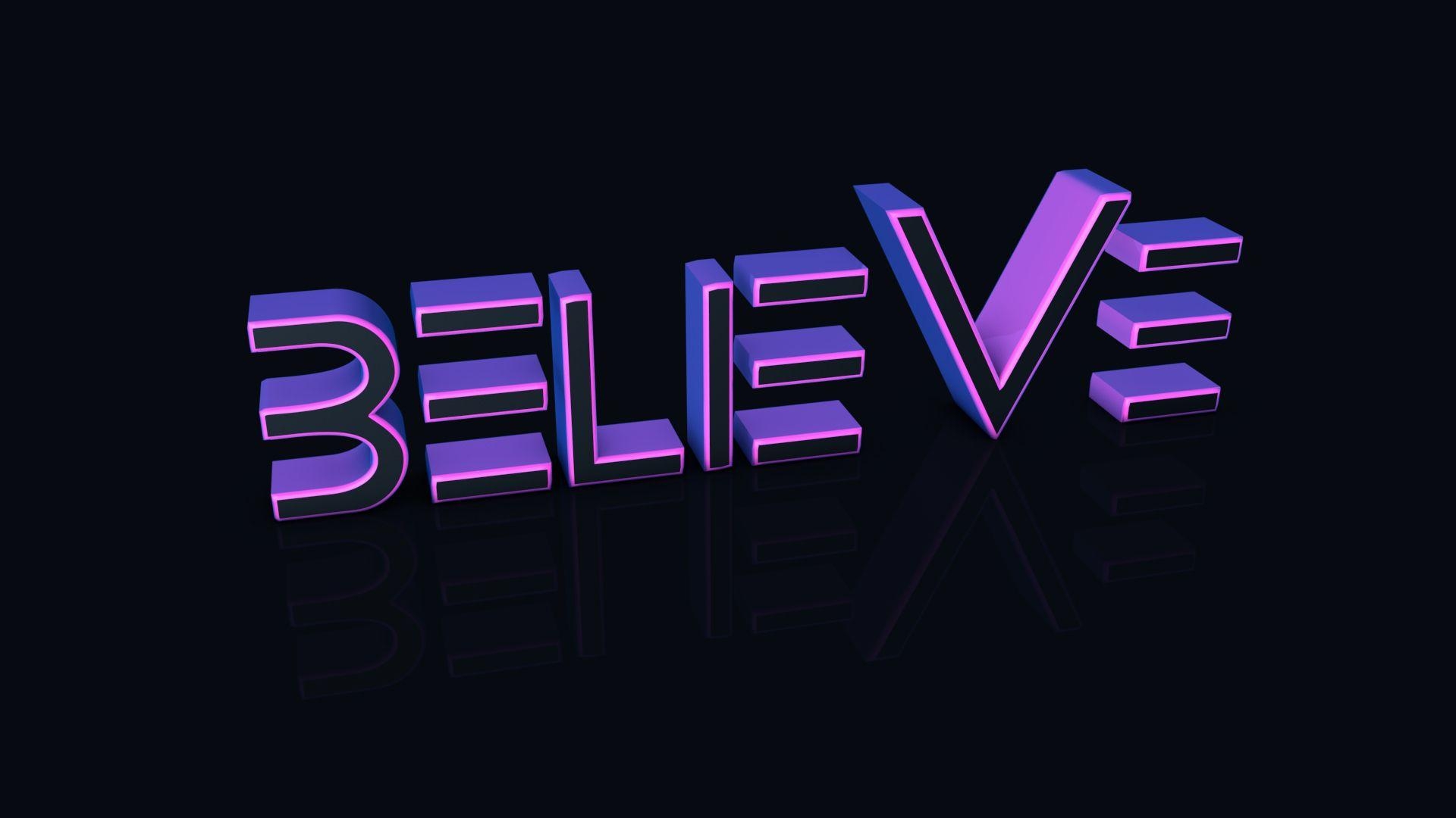 1920x1080 believe wallpaper, Desktop