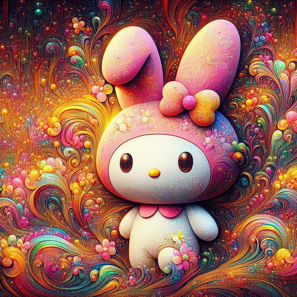 1030x1030 My Melody Ai Wallpaper 4k 1080P, Phone