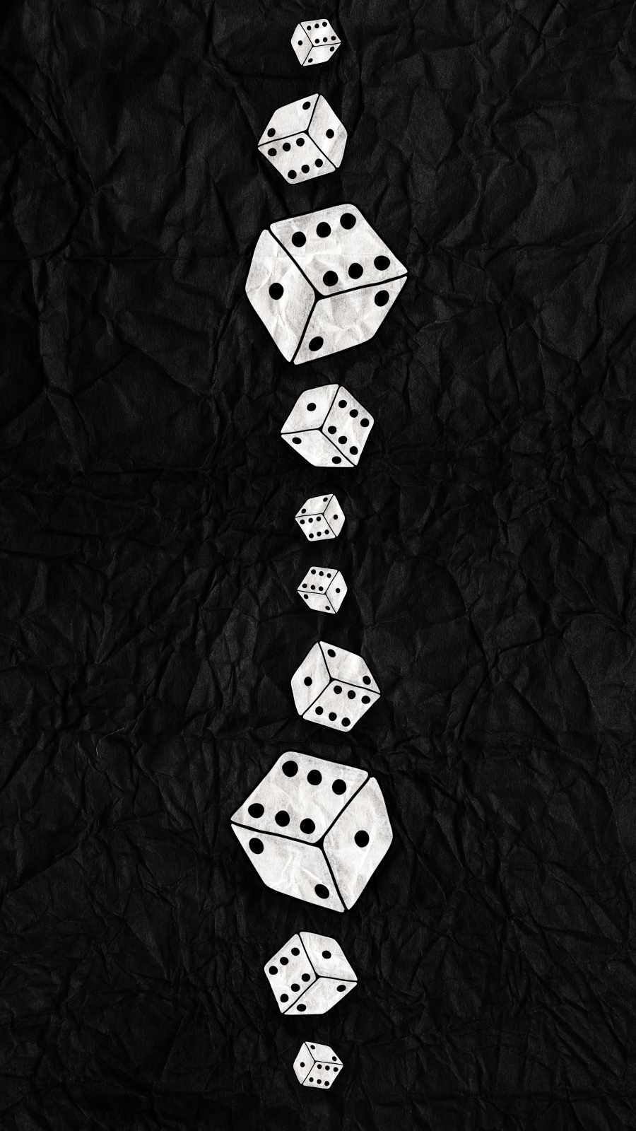 900x1600 Dice Art iPhone Wallpaper, Phone