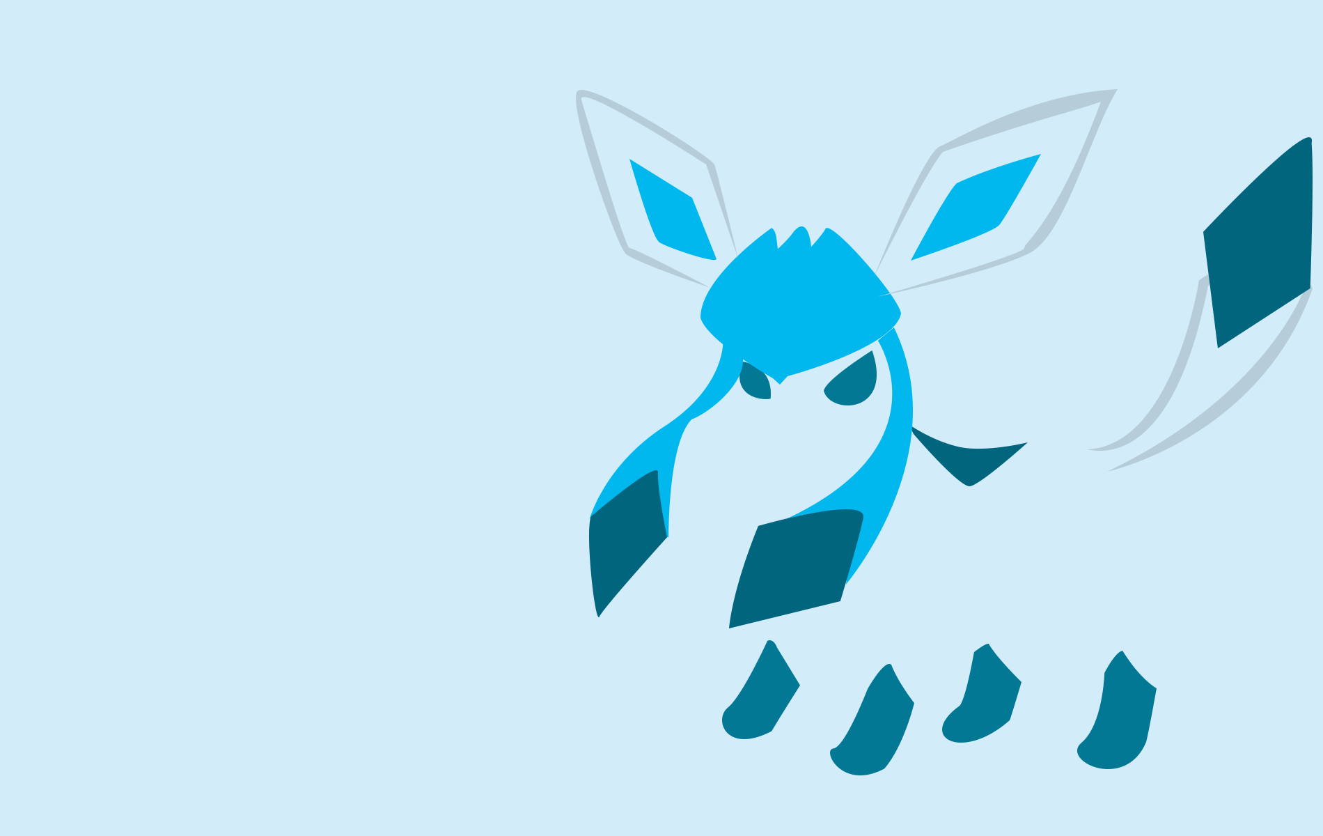 1900x1200 Glaceon Wallpaper 47880  px, Desktop