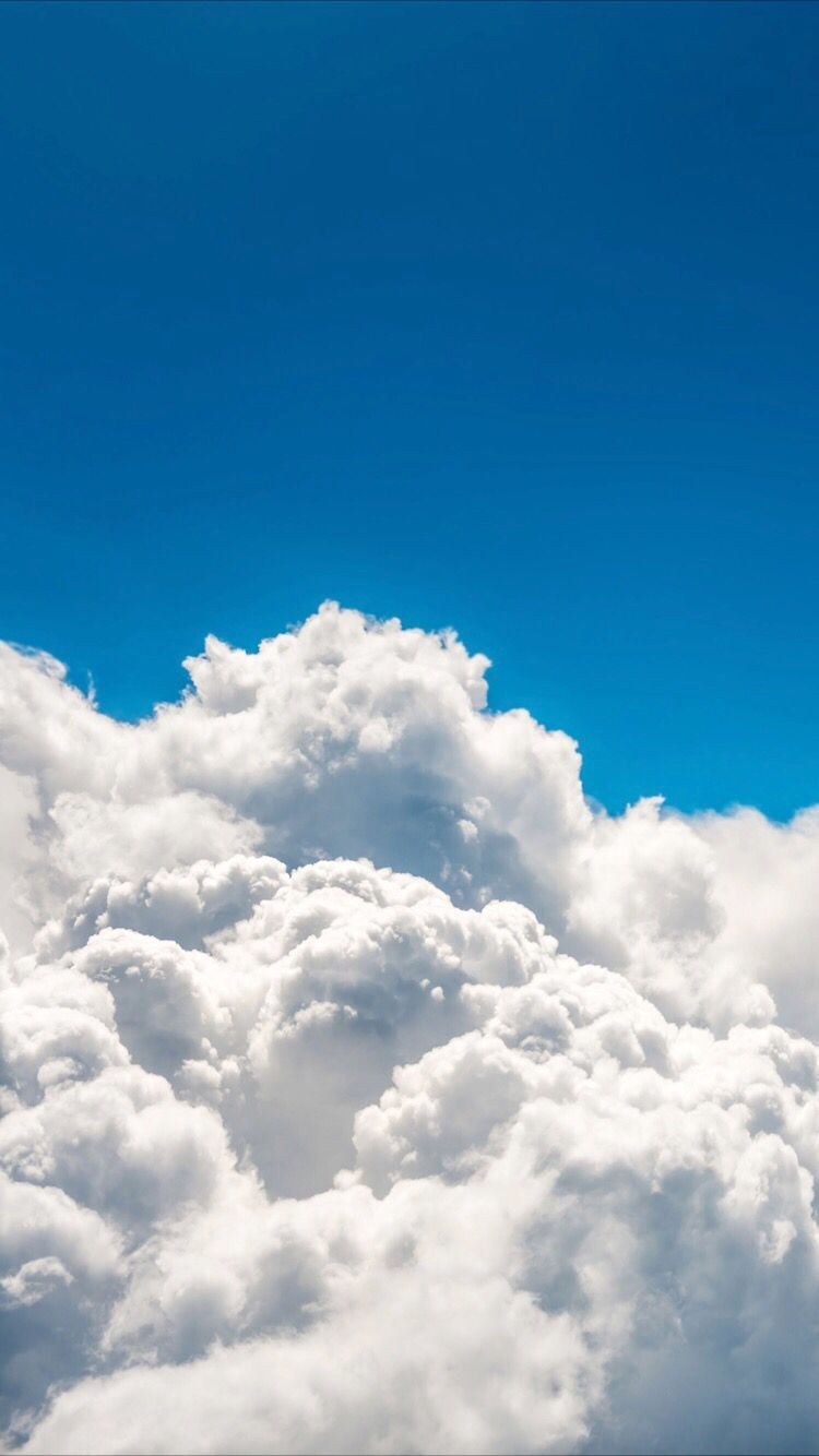 750x1340 Cloudy Wallpaper. Sky aesthetic, Blue sky wallpaper, iPhone wallpaper sky, Phone