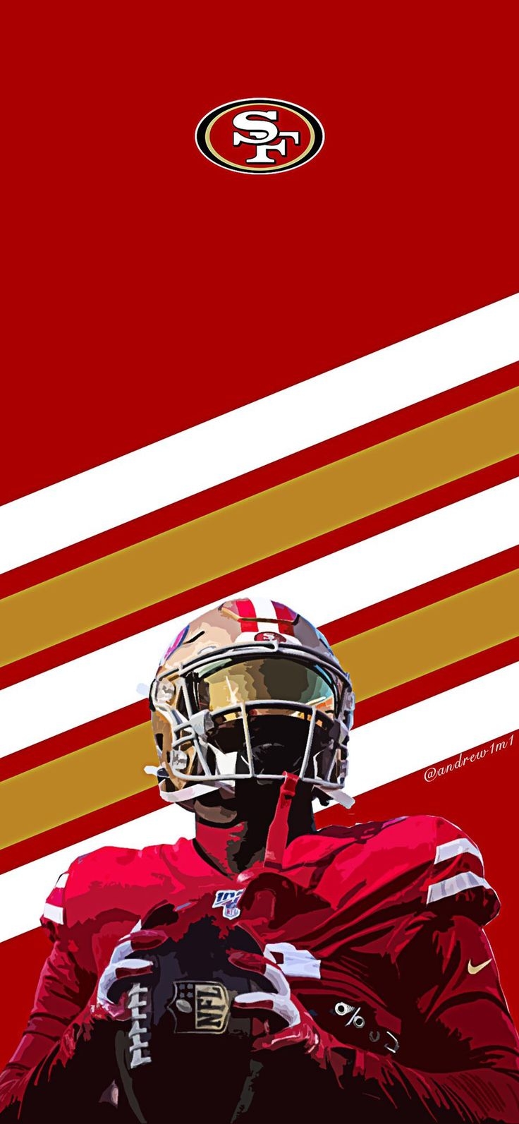 740x1600 San Francisco 49ers Wallpaper. Nfl football 49ers, 49ers picture, San francisco 49ers, Phone