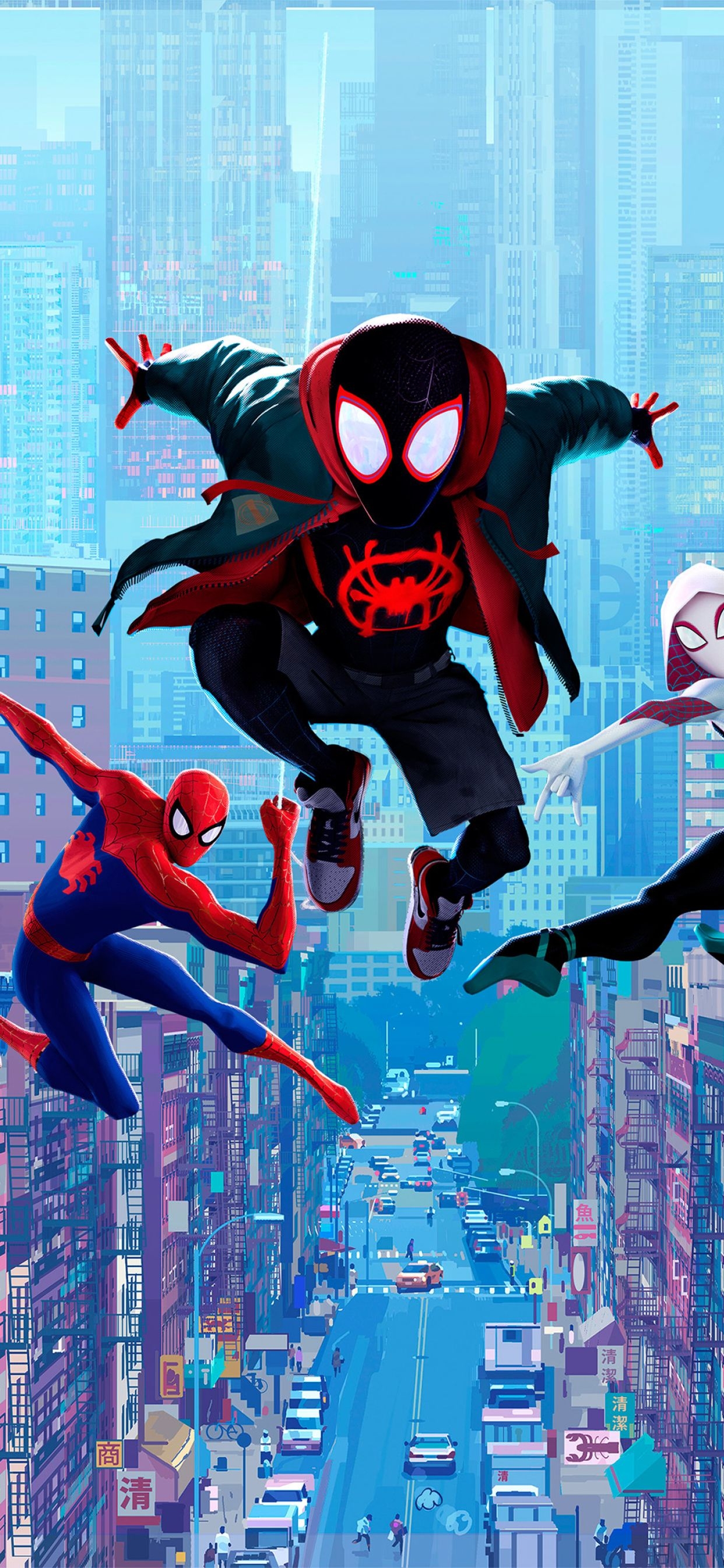 1250x2690 Spider Man Into The Spider Verse 2019 IPhone XS MAX, Phone