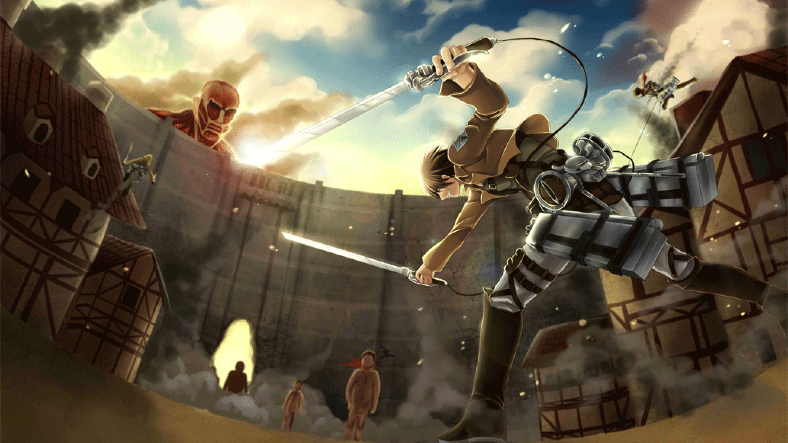 2560x1440 Attack On Titan Wallpaper HD, Desktop