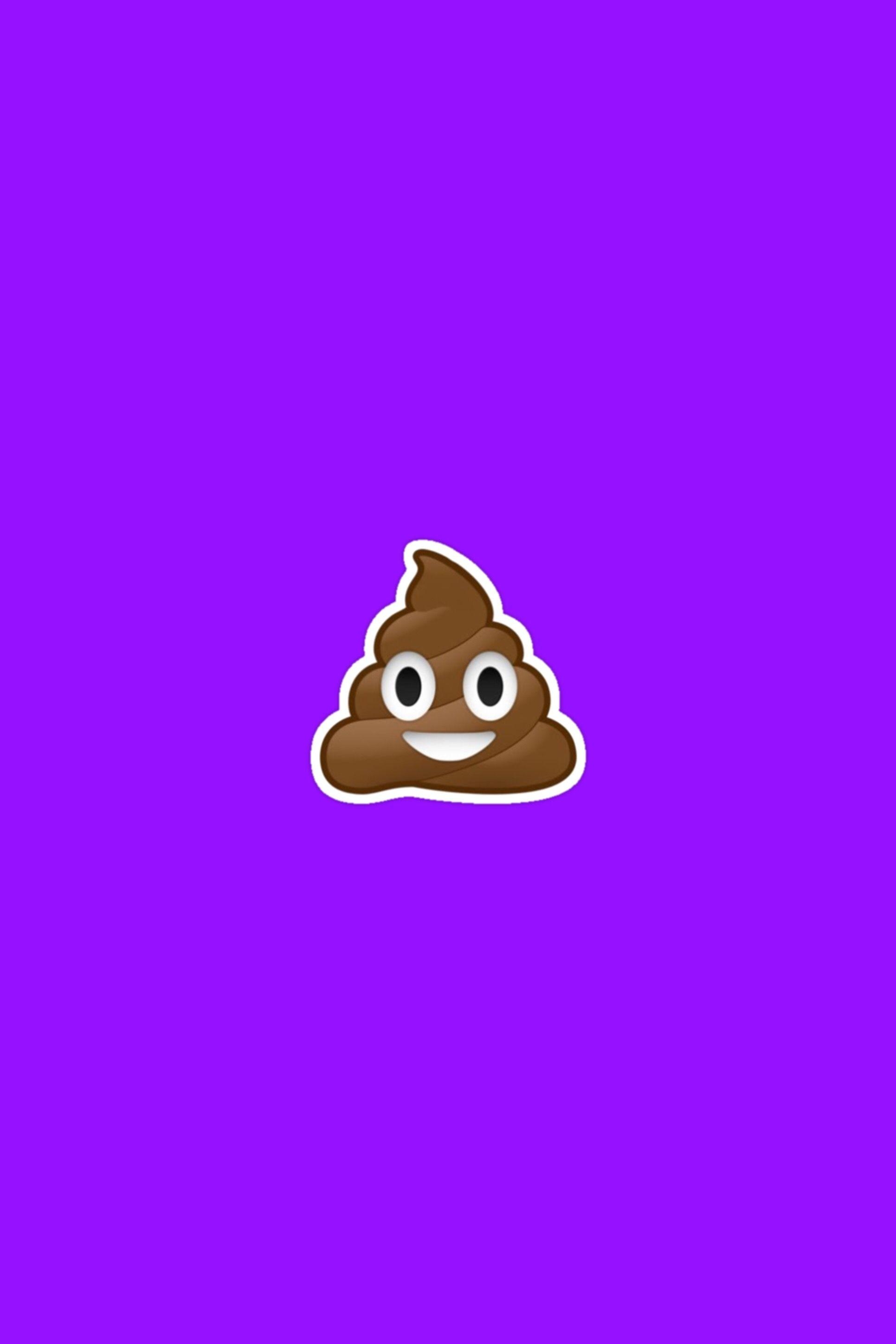 1940x2900 Whatsapp poop emoji wallpaper purple. My works. Emoji, Phone