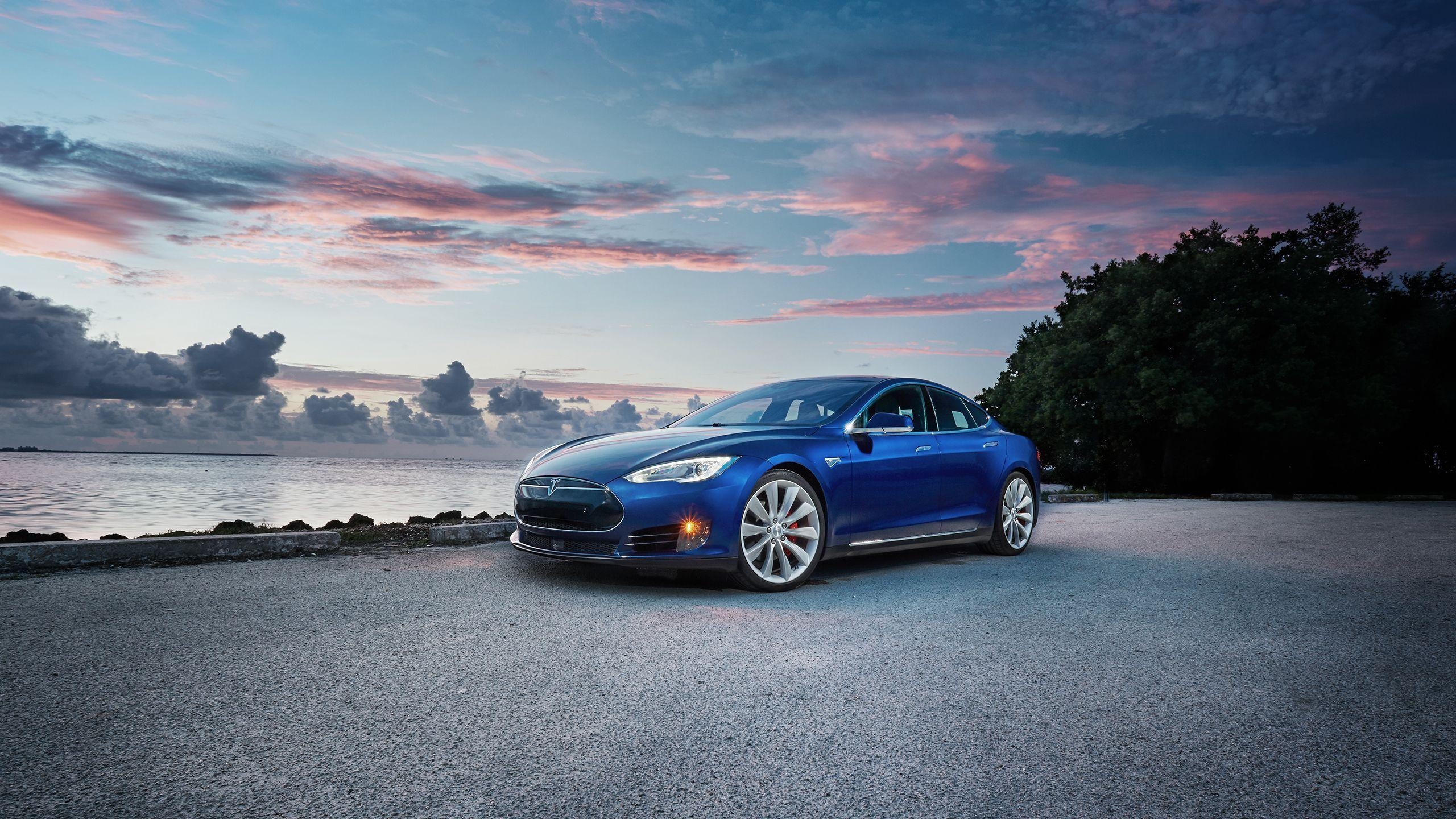 2560x1440 Wallpaper Wednesday: Tesla Model S, Desktop