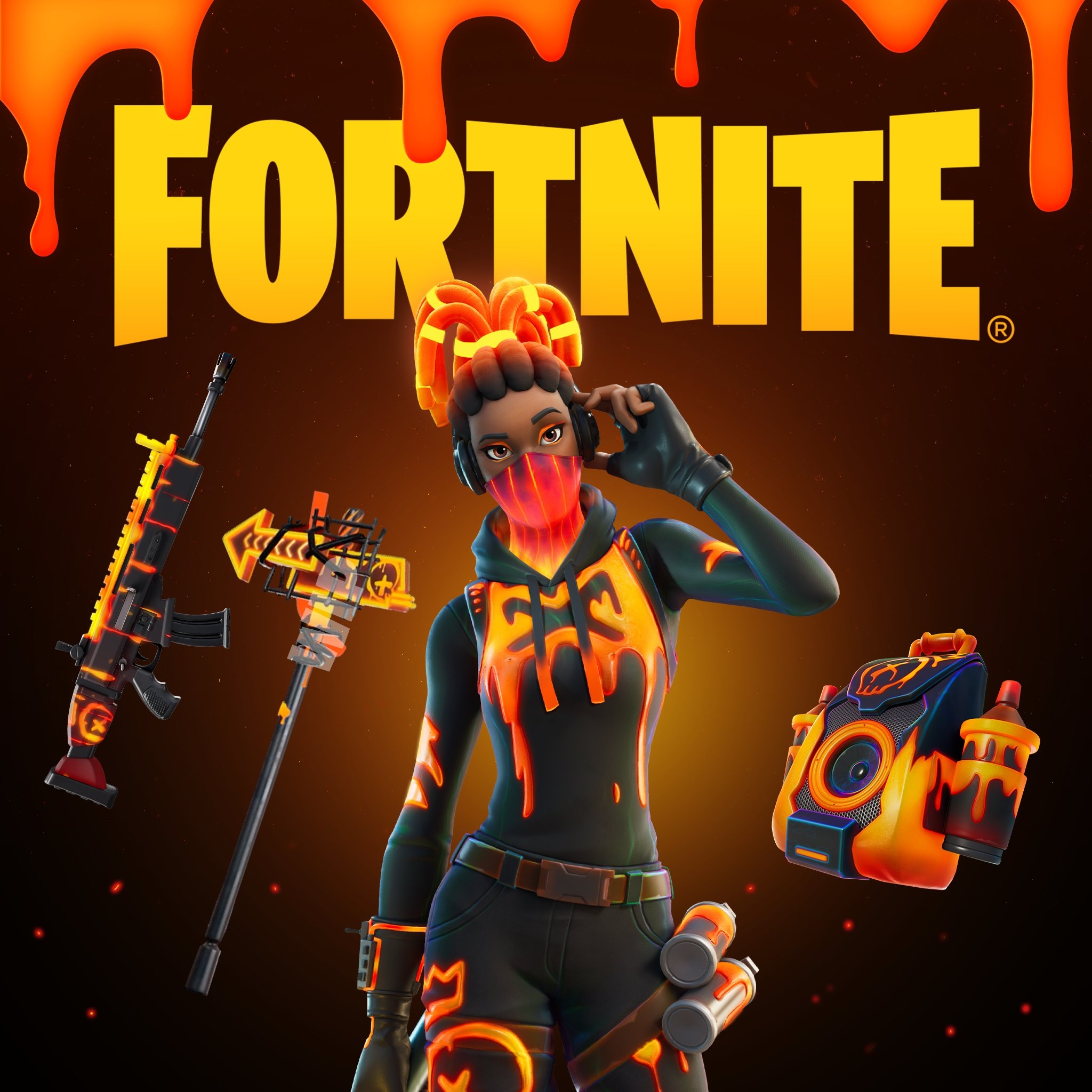 2050x2050 Tectonic Komplex Fortnite wallpaper, Phone