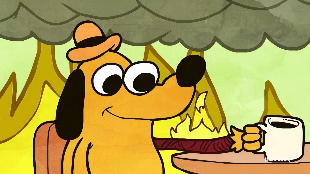 1280x720 This Is Fine creator explains the timelessness of his meme, Desktop