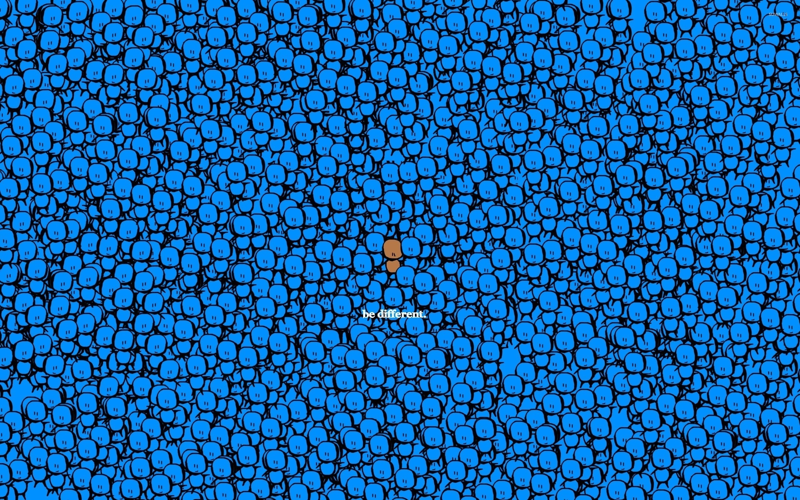 2560x1600 Be different wallpaper wallpaper, Desktop