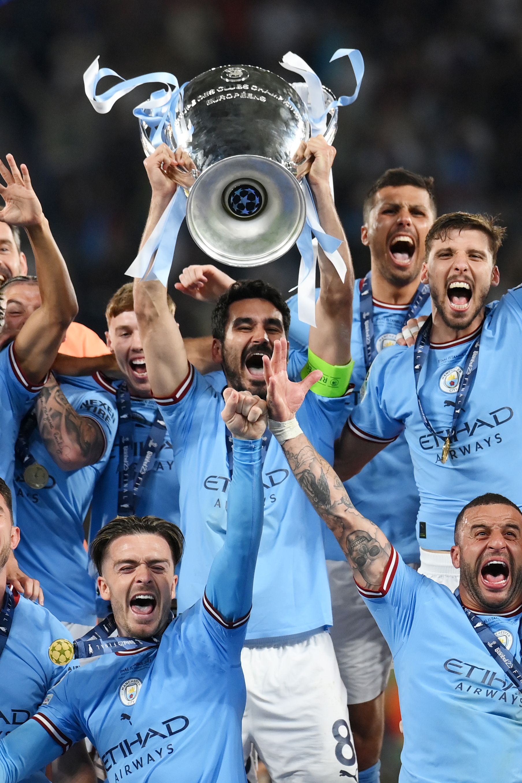 1810x2710 Manchester City UEFA Champions League 2023 Champions, Phone