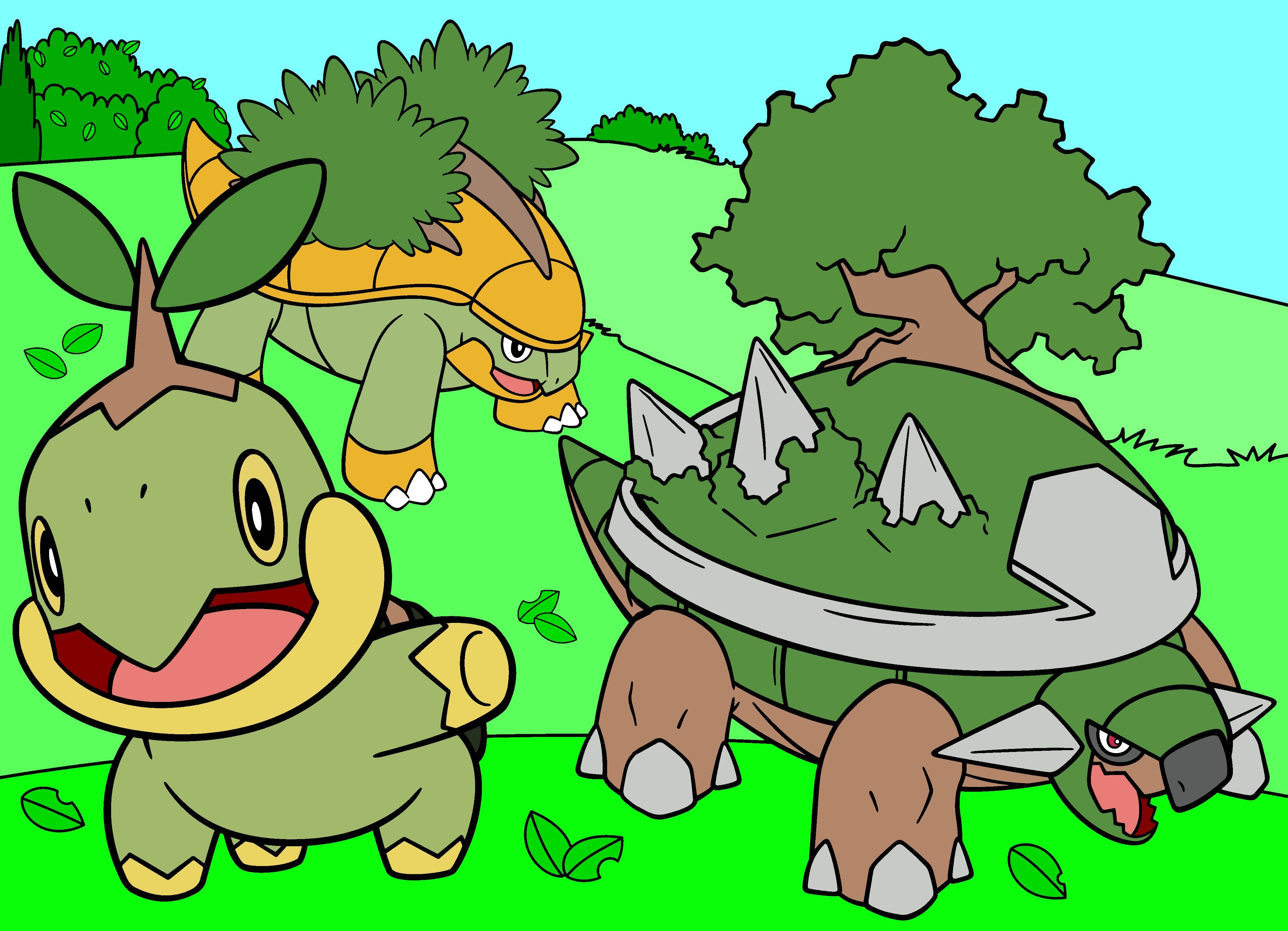 4300x3110 Turtwig Wallpaper, Desktop