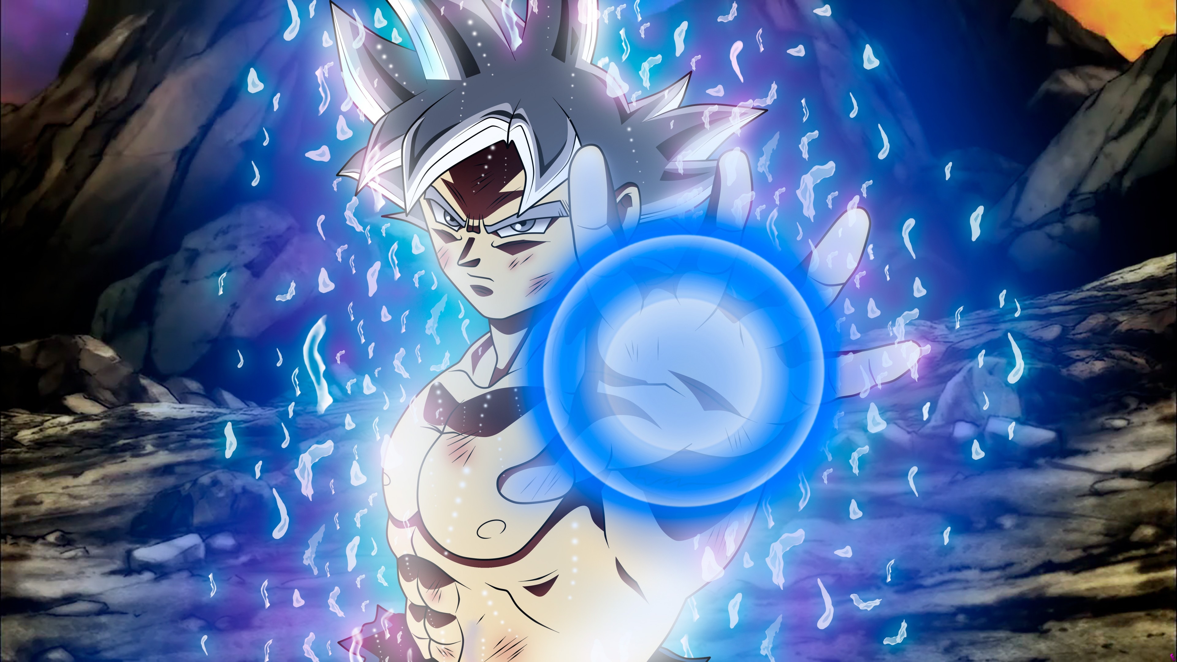 3840x2160 Ultra Instinct Goku Dragon Ball Super 5K Wallpaper, Desktop