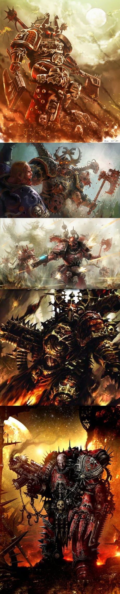 460x2270 The World Eaters. Warhammer 40K, Phone