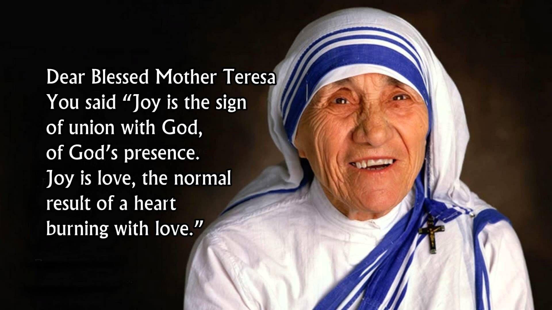 1920x1080 Mother Teresa Wallpaper for PC. Full HD Picture. Beautiful, Desktop