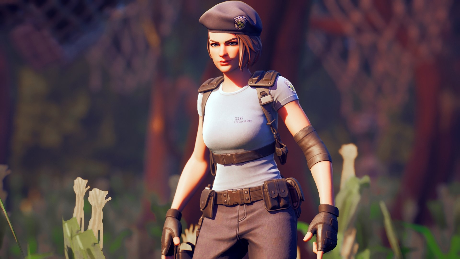 1920x1080 Jill Valentine Fortnite wallpaper, Desktop