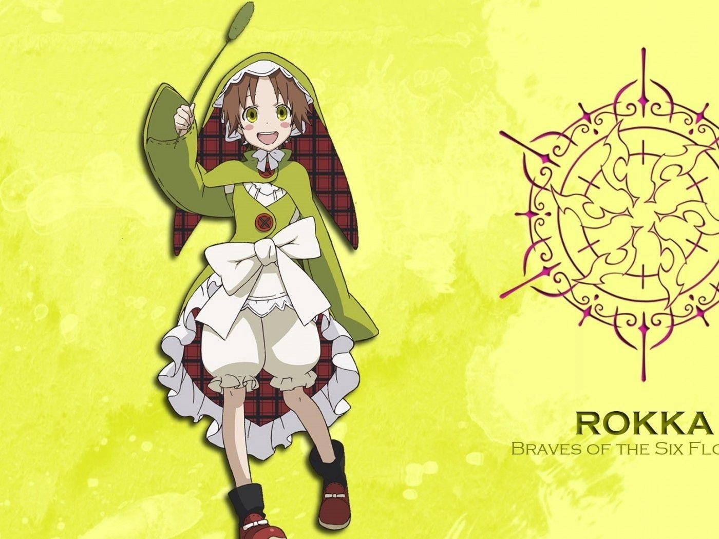 1400x1050 Download wallpaper  rokka no yuusha, chamo rosso, anime, Desktop