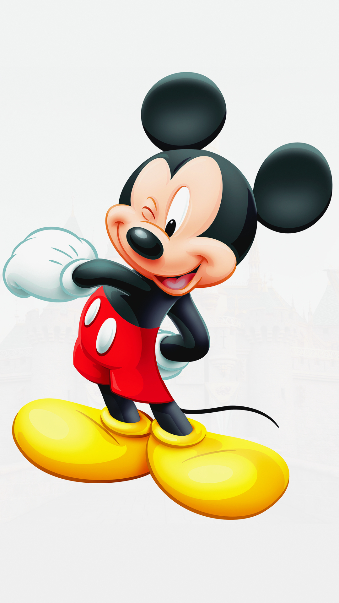 1080x1920 Mickey Mouse iPhone 14 Wallpaper, Phone