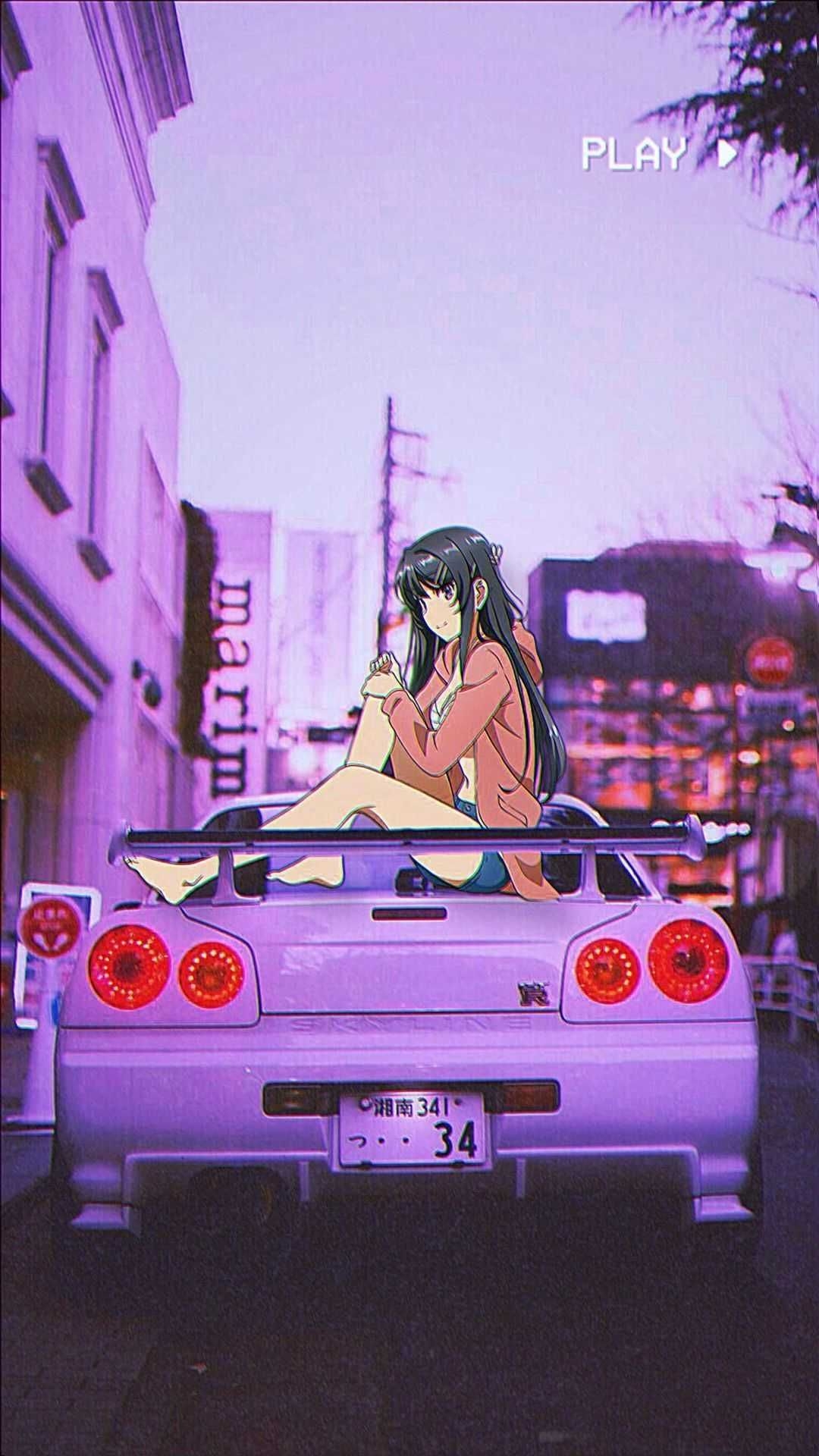 1080x1920 JDM Anime, Phone