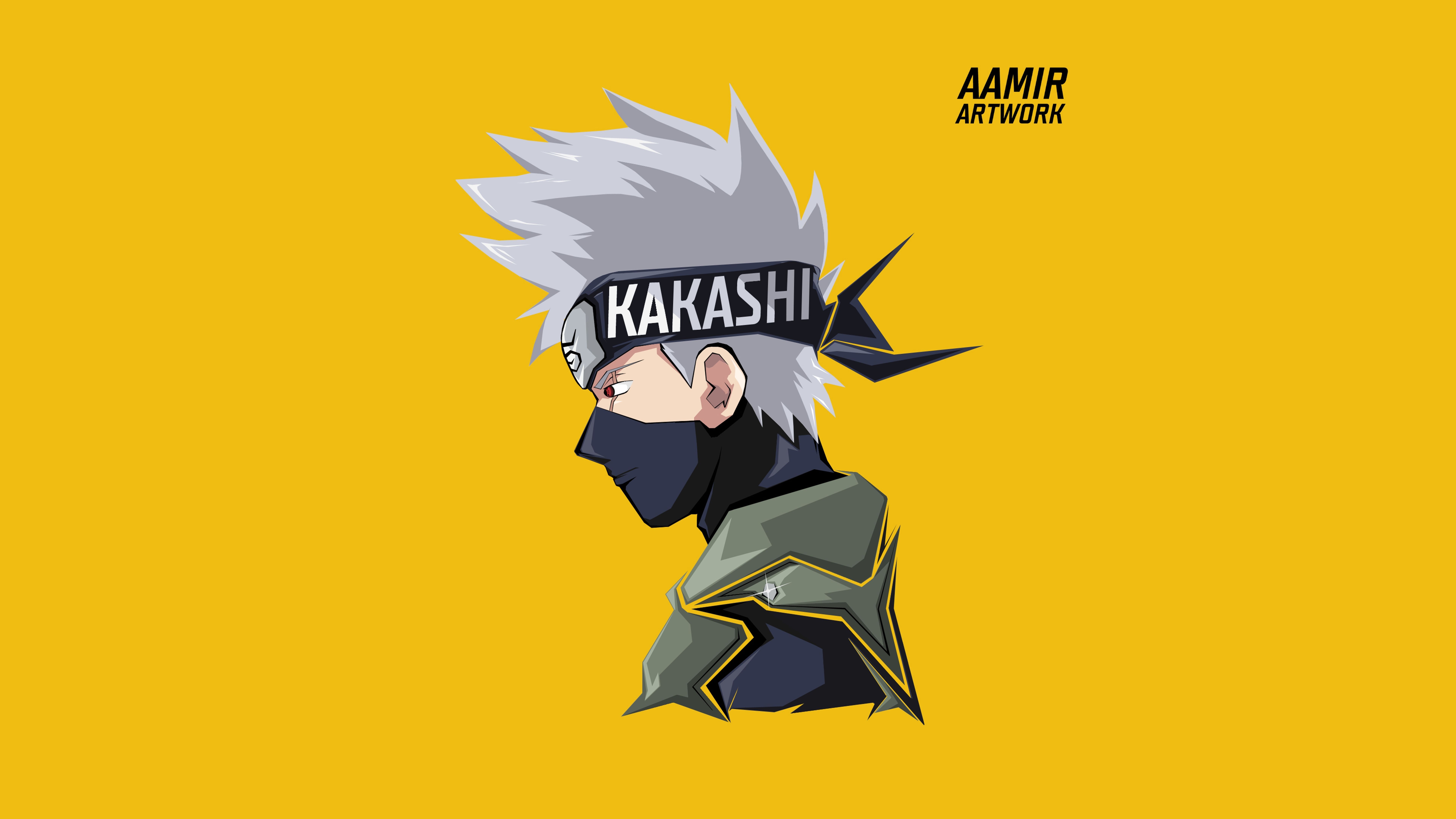 7680x4320 Anime Kakashi Wallpaper 4k, Desktop