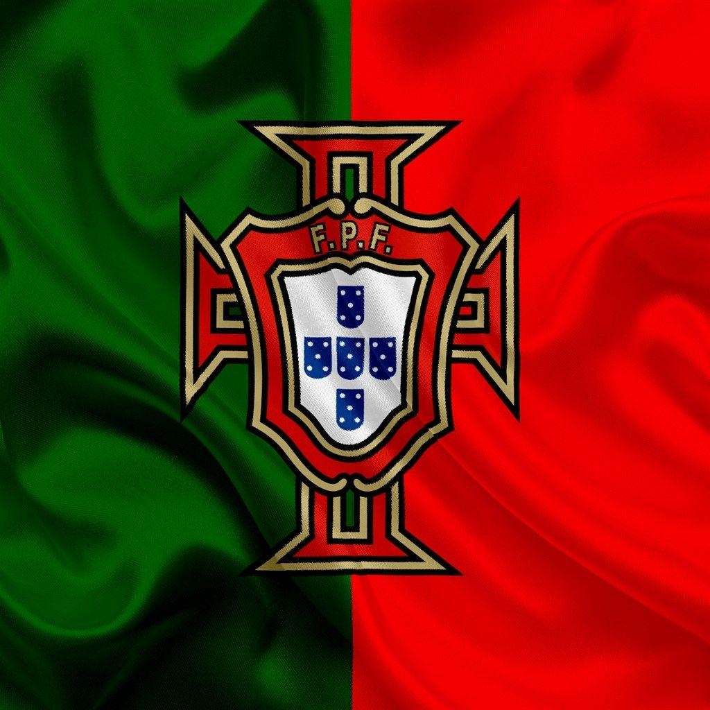 1030x1030 Download wallpaper Portugal national football team, emblem, logo, Phone