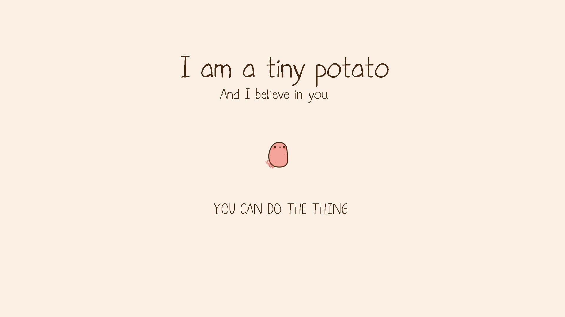 1920x1080 Kawaii Potato Wallpaper Free Kawaii Potato Background, Desktop