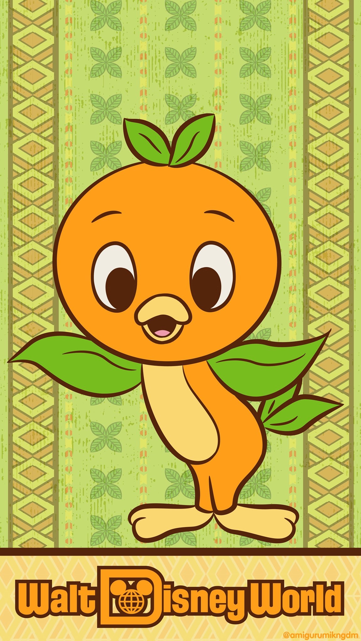 1160x2050 Jou's Orange Bird!!, Phone