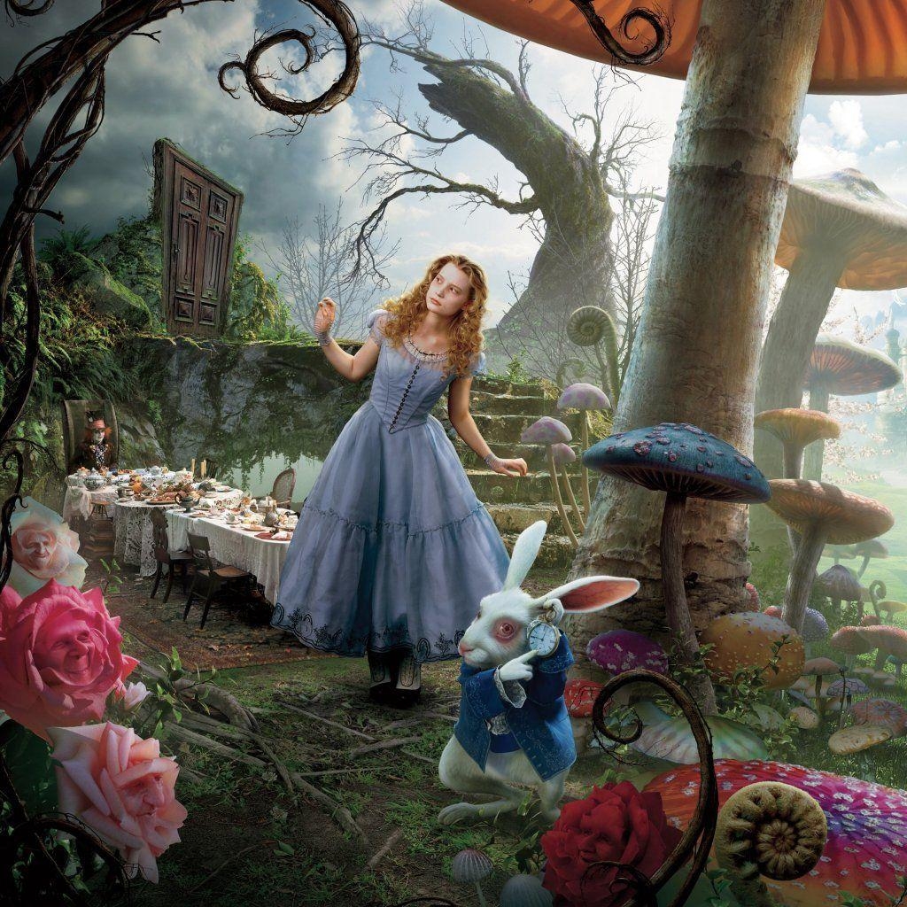 1030x1030 Alice in Wonderland HD Wallpaper for Galaxy S6, Phone