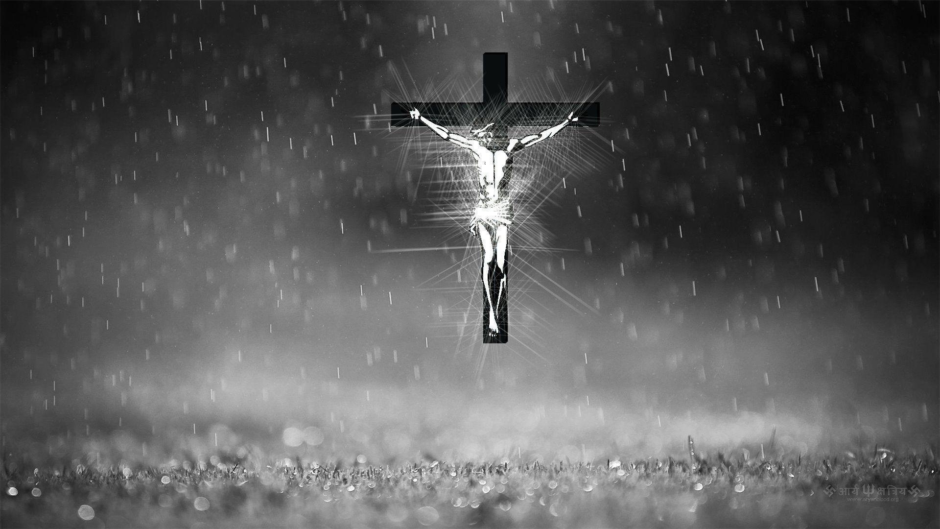 1920x1080 Wallpaper For > Christian Cross Wallpaper Black And White, Desktop