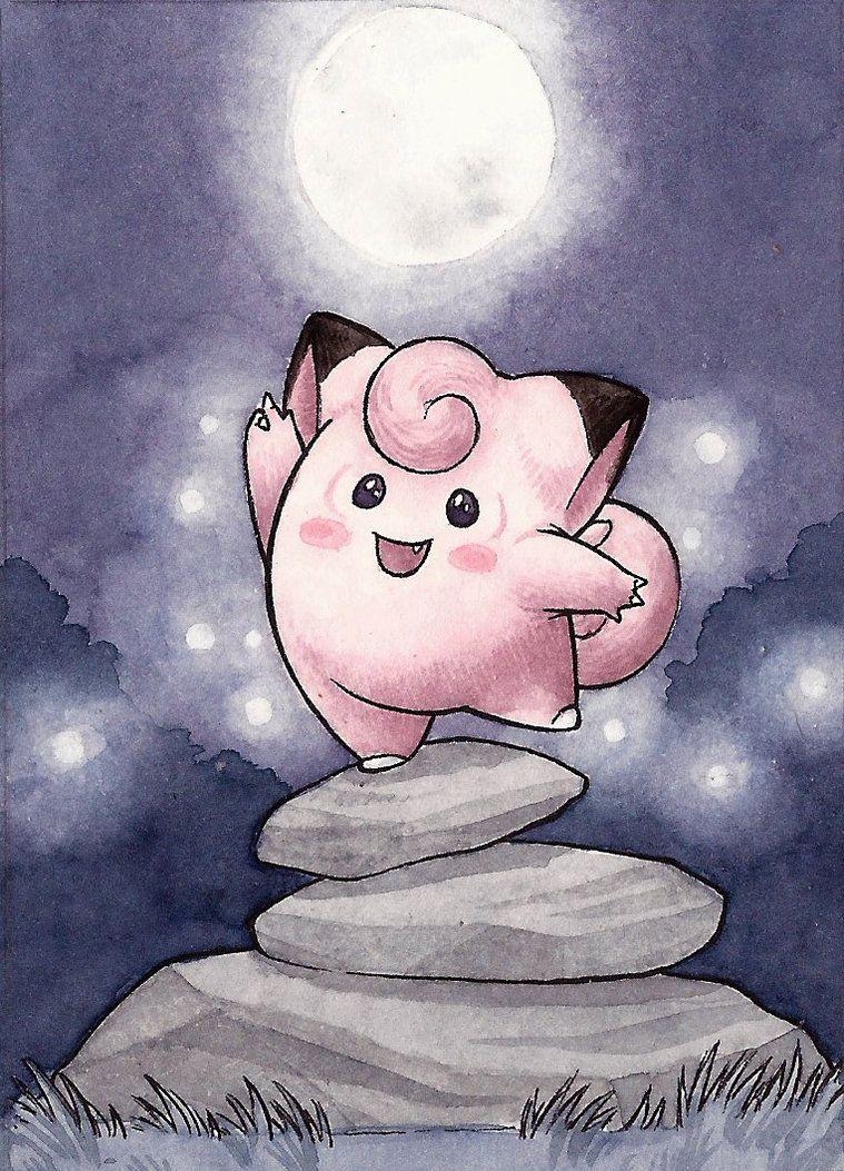 760x1060 Clefairy (ACEO), Phone