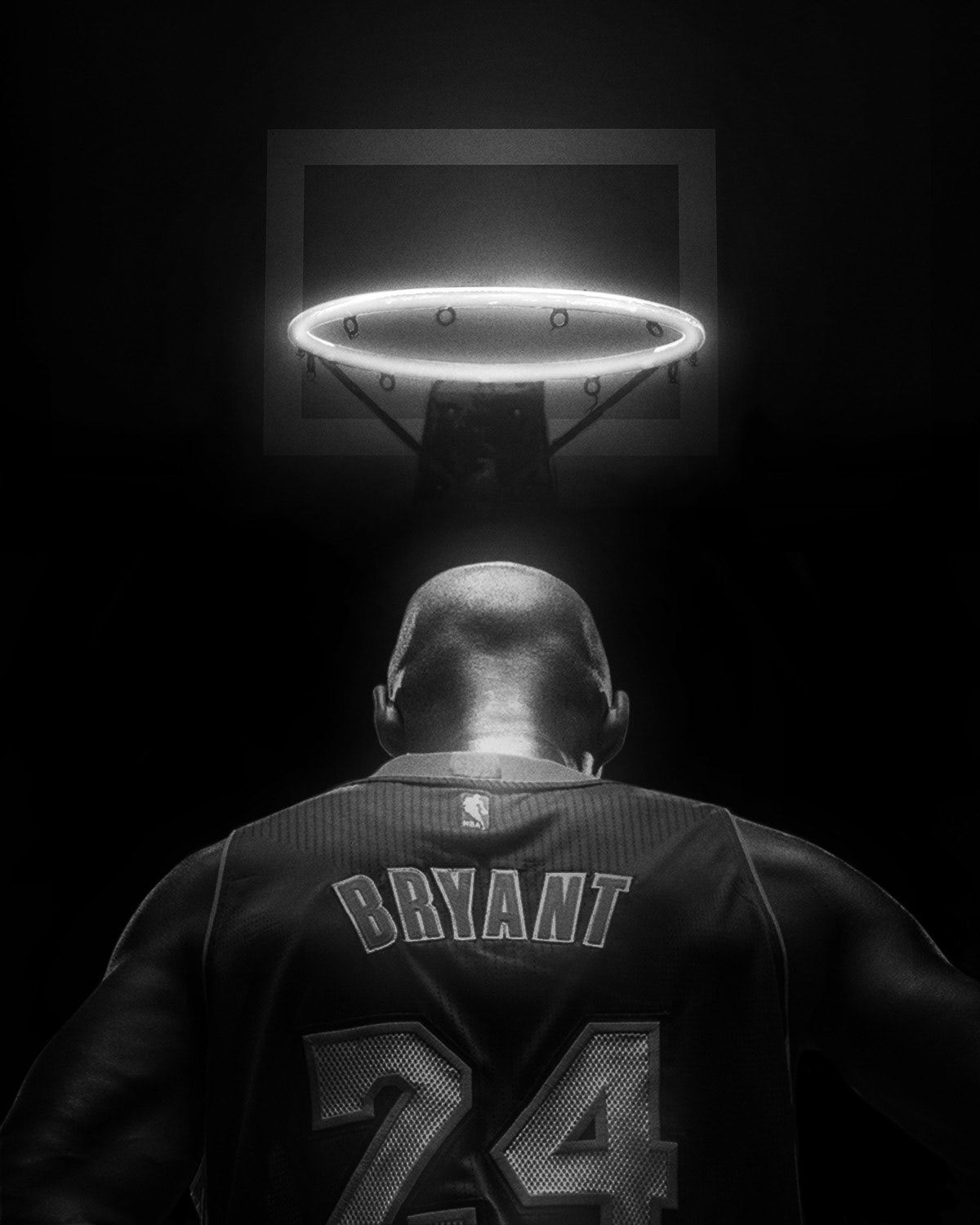 1200x1500 Kobe Bryant Dark Wallpaper Free Kobe Bryant Dark Background, Phone