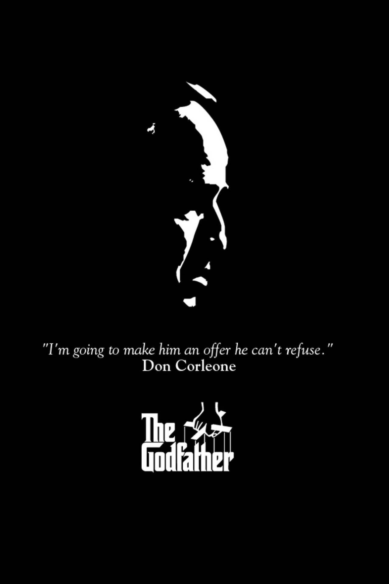 1280x1920 Download Quotation Mafia Film The Godfather Wallpaper, Phone