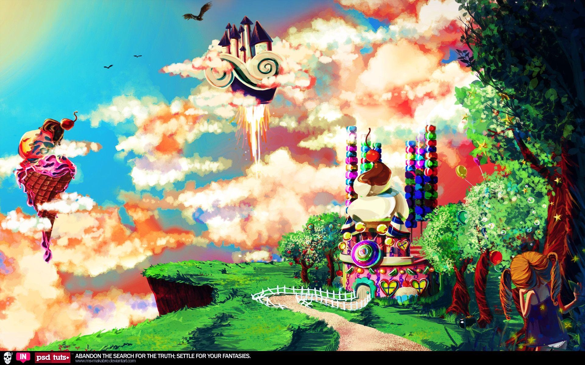 1920x1200 Candyland Background, Desktop