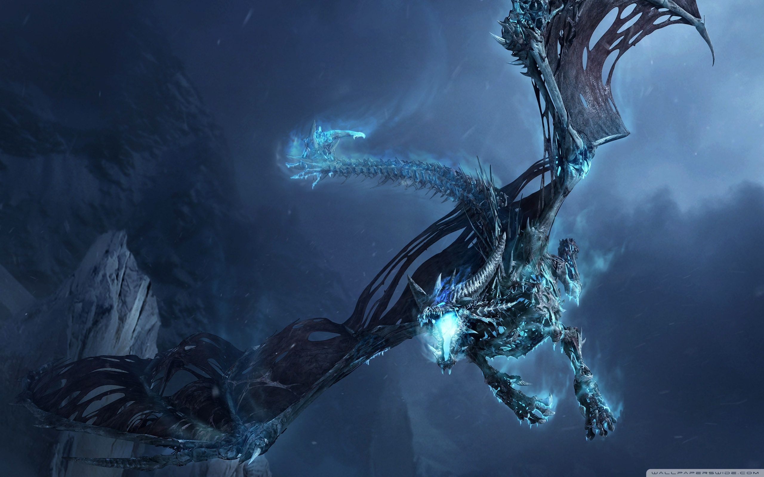 2560x1600 Ice Dragon Wallpaper Free Ice Dragon Background, Desktop