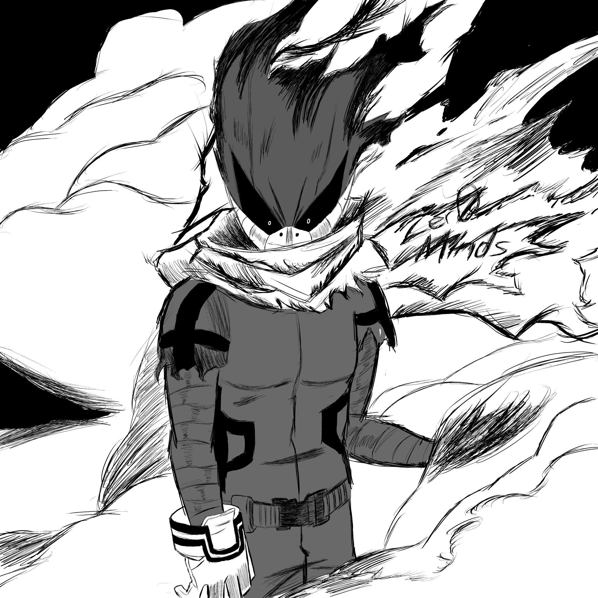 2050x2050 Zer0Minds (TRAINING ARC) - #MyHeroAcademia #mha307 #MHASpoiler.... I drew Hooded Vigilante Deku to celebrate MHA 307!!, Phone