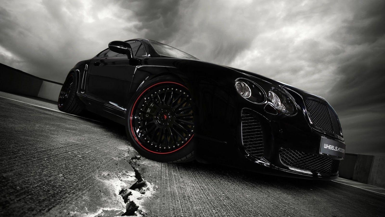 1600x900 HD Desktop Wallpaper: super HD black car wallpaper, Desktop