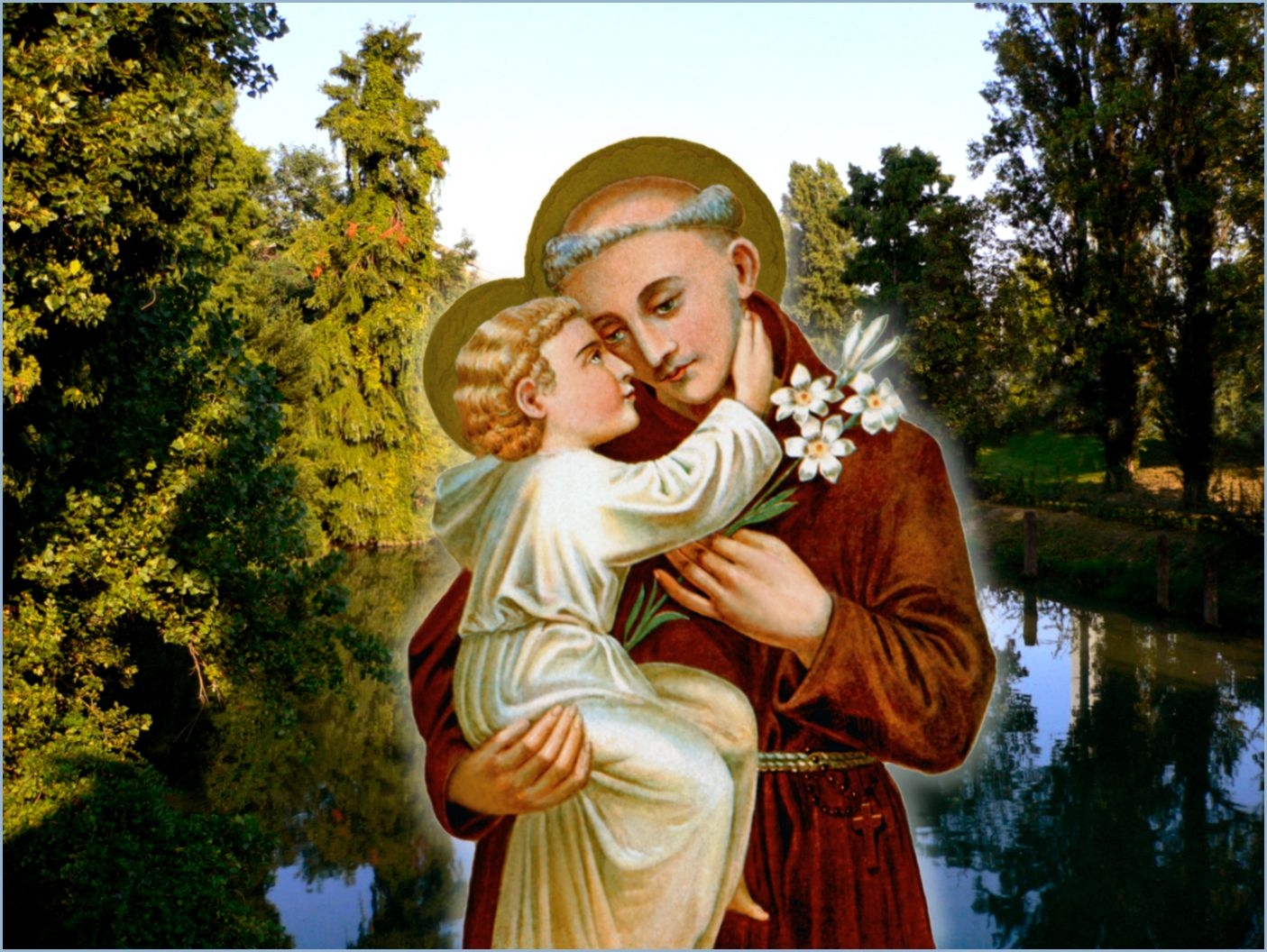 1410x1060 SAINT ANTHONY OF PADUA, Desktop