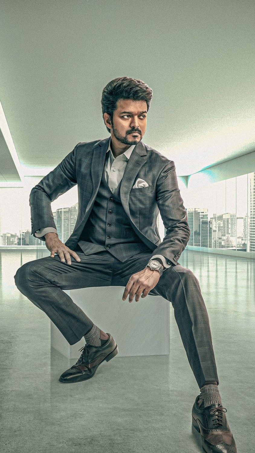 850x1500 Thalapathy ultra HD wallpaper (varisu). Actor photo, Best profile picture, New photo hd, Phone