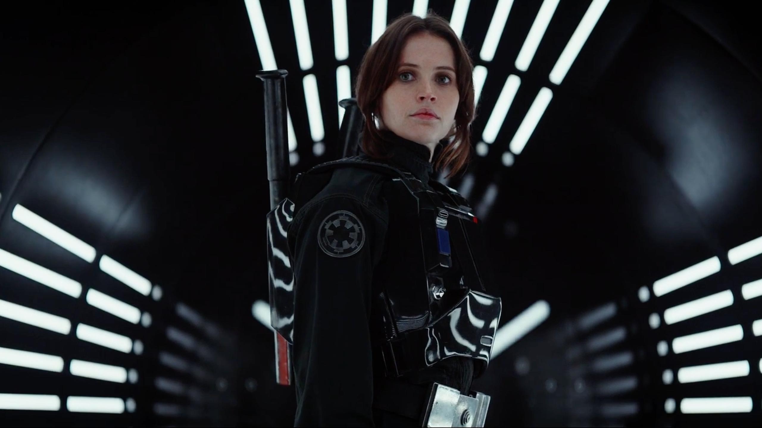 2560x1440 Felicity Jones in the Rogue One trailer [1920x1080], Desktop