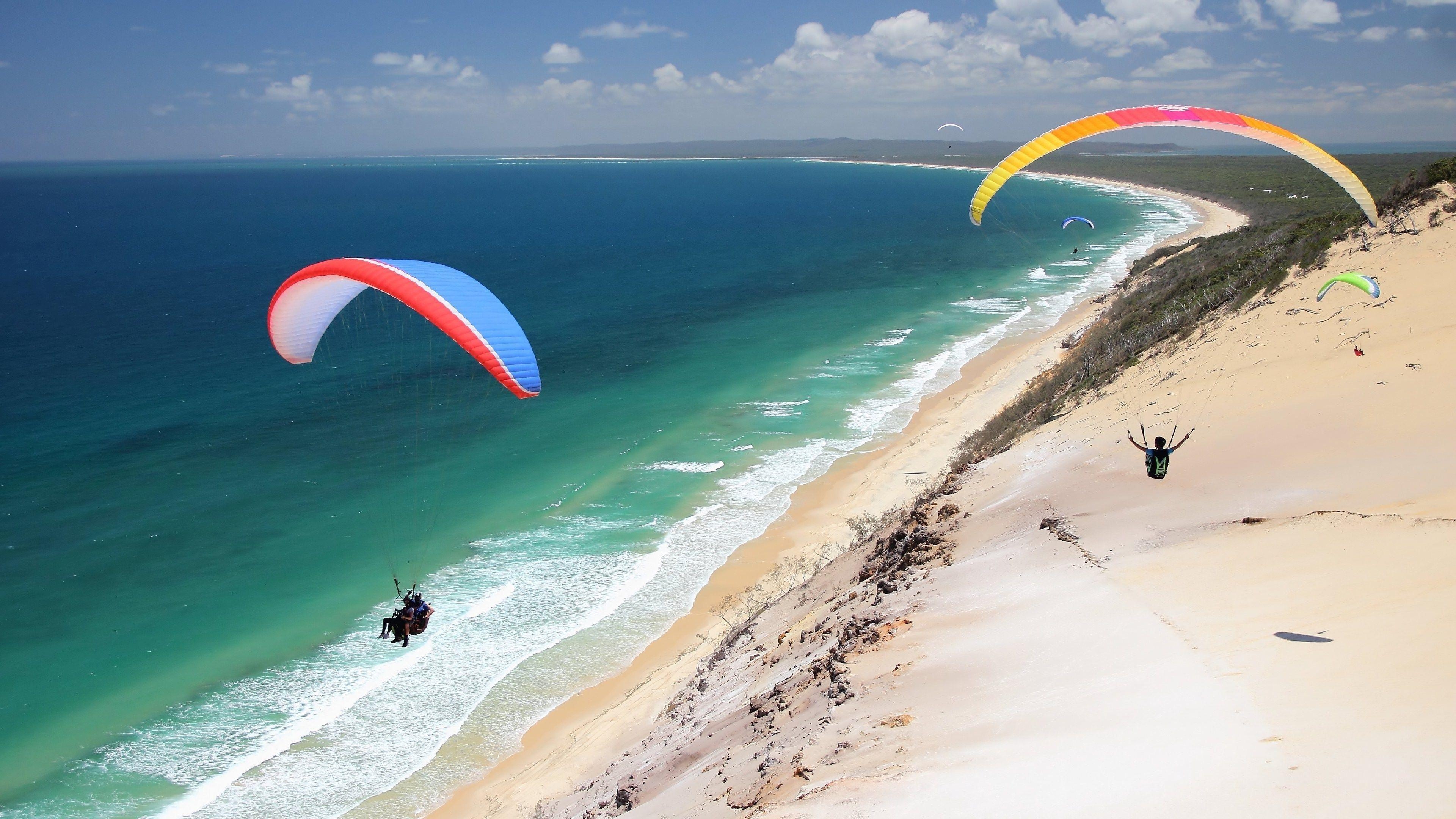 3840x2160 Sports Paragliding Wallpaper Picture HD Sports for HD 16:9 High, Desktop