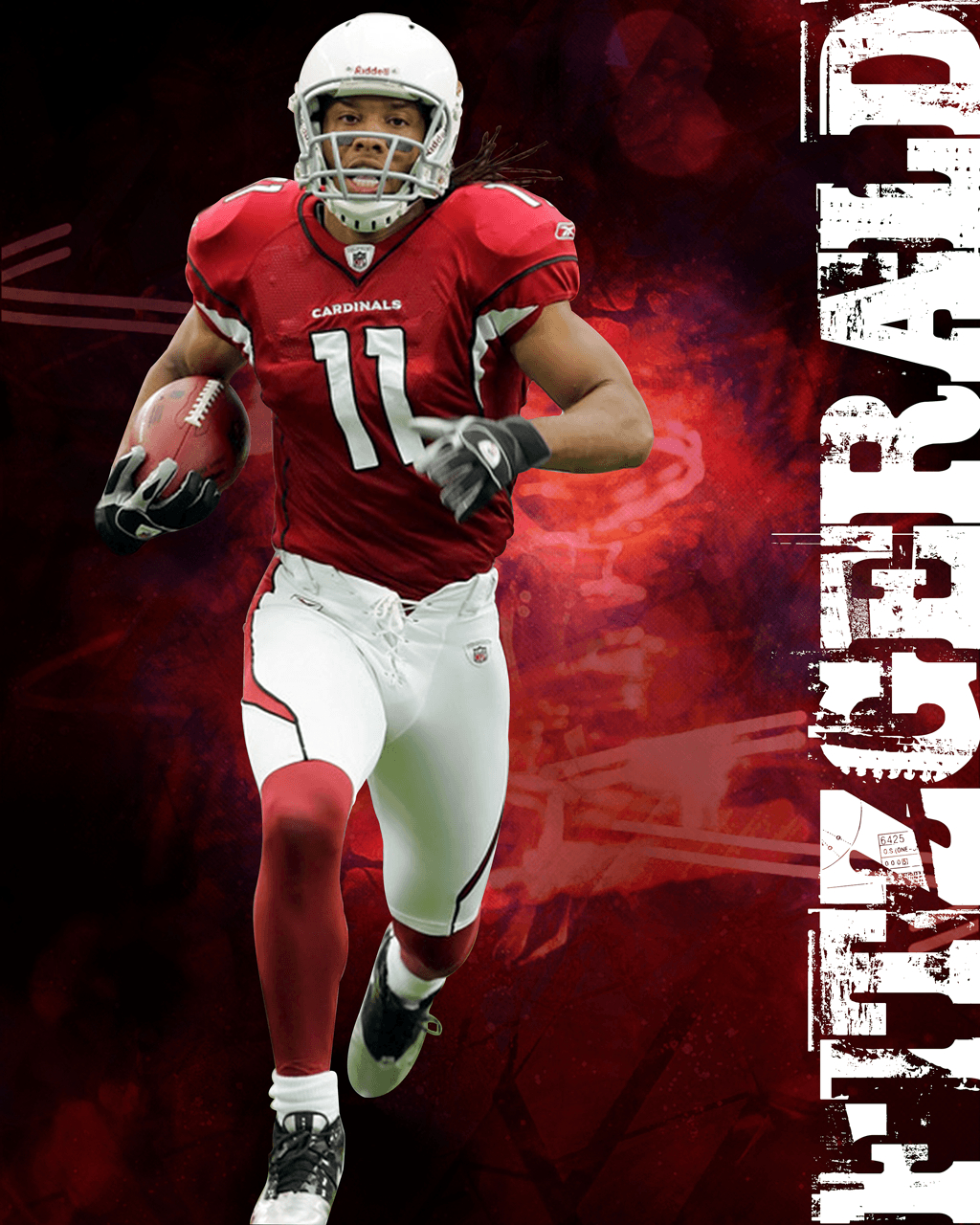 1030x1280 Larry Fitzgerald By Para Crazy, Phone