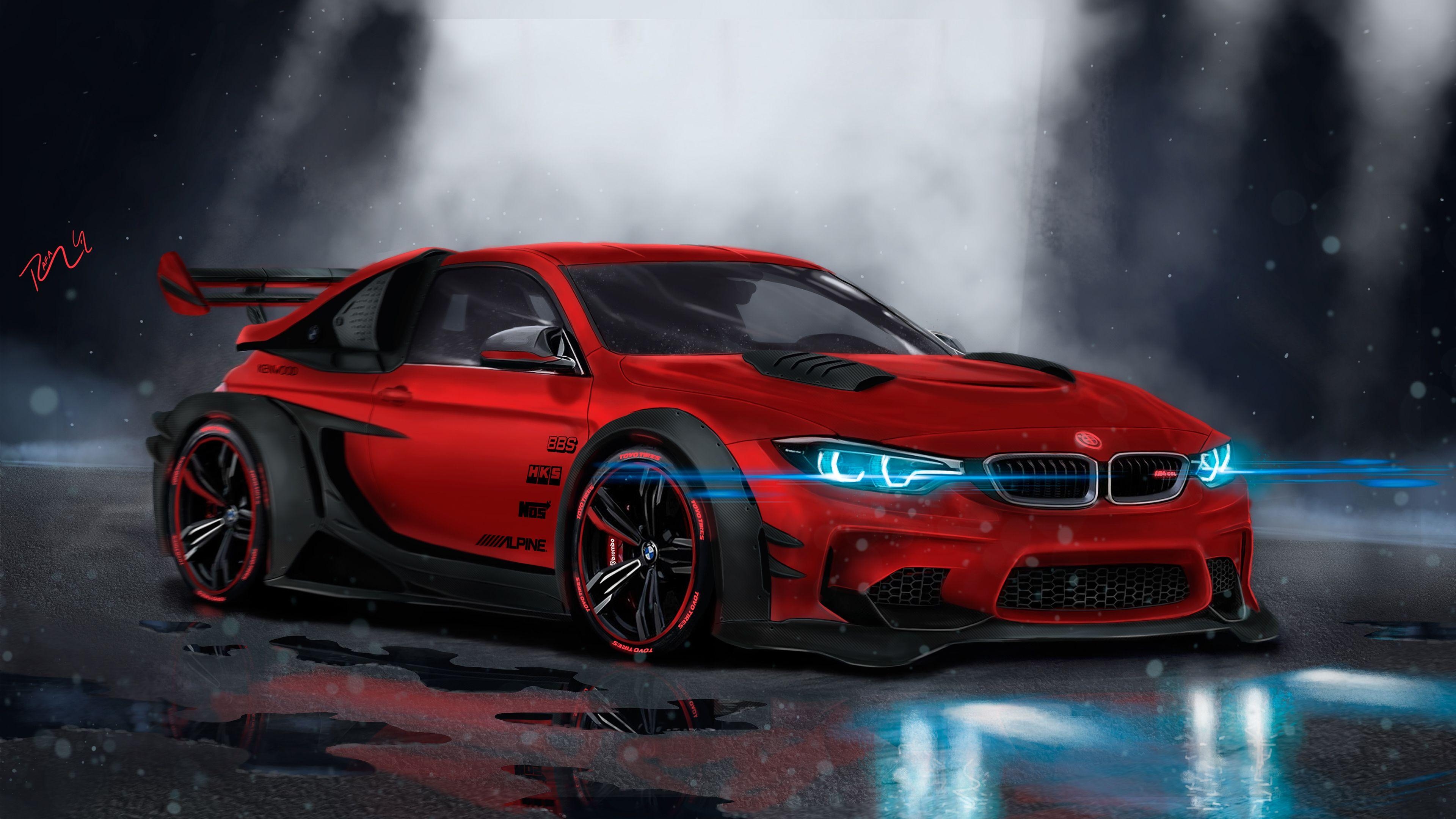 3840x2160 BMW M4 Custom CGI 4K Wallpaper. HD Car Wallpaper, Desktop