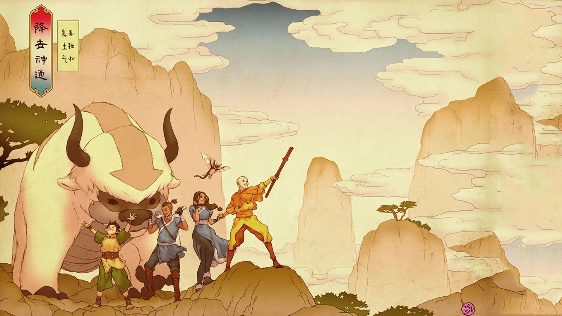 1920x1080 The Last Air Bender digital wallpaper, Avatar: The Last, Desktop