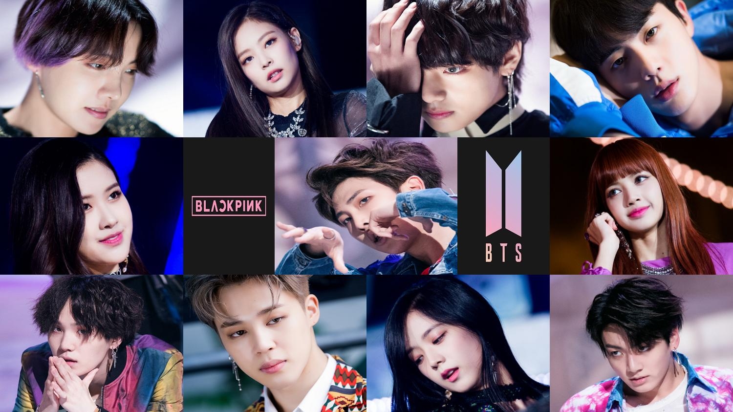 1500x850 BTS And Blackpink Wallpaper, Desktop